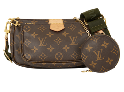 Multi Pochette Accessories, Canvas, Mono, SR0221, DB/B/E, 3*